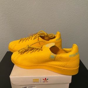 PW SUPERSTAR PK Pharrell Williams gold Adidas